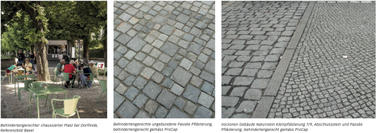 Porphyrpflästerung Dorfkern